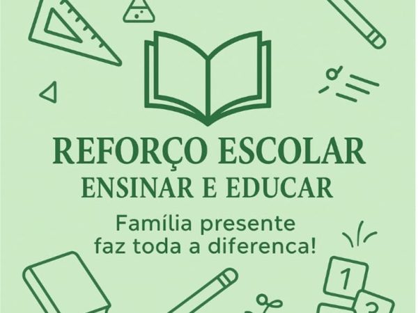 Reforço Escolar Ensinar e&nbsp;Educar