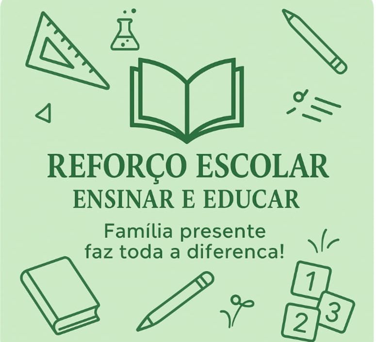 Reforço Escolar Ensinar e&nbsp;Educar